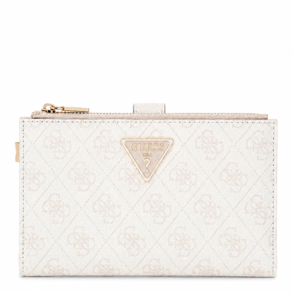 Guess Portefeuille Laurel avec logo 4G - UNICAN Crme- Ref 63 €